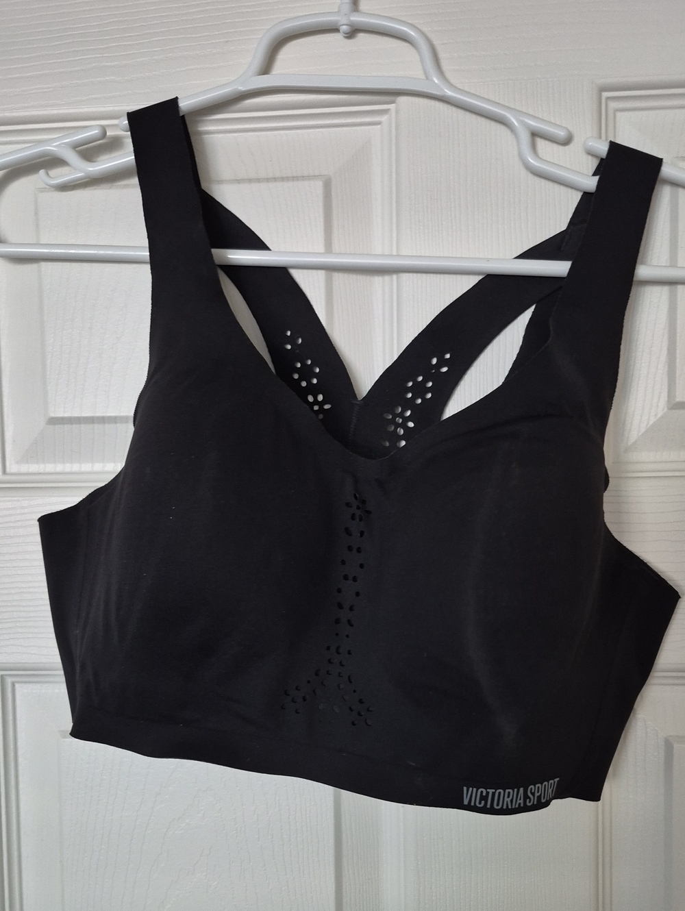 Black Victoria Secret sports bra, 36D